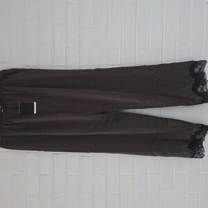 Zara Lingerie Satin Pants Size L